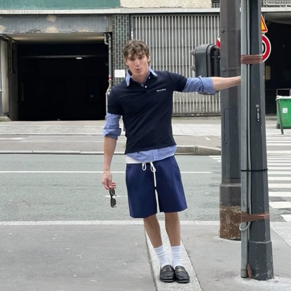 COS Green Textured POLO - Picture 9 of 14